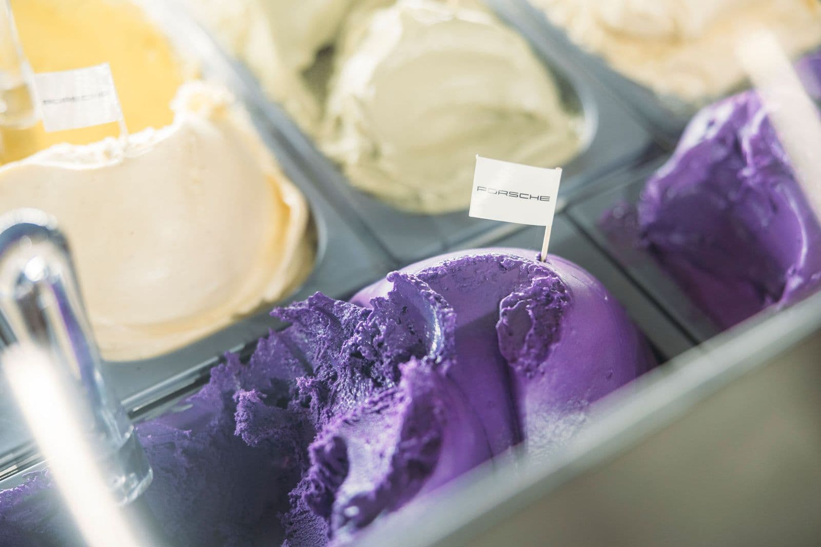 Premium gelato catering at Porsche corporate event in Hong Kong